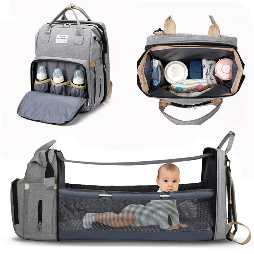 Mochila Cambiador Bebés Multifunción