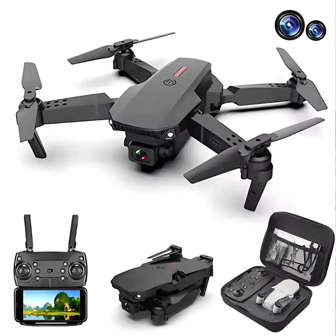 Dron Doble Camara 4k