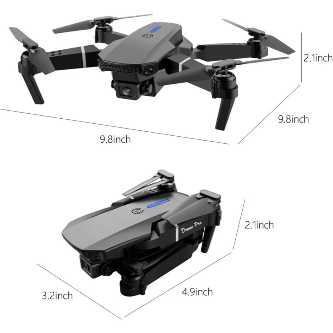 Dron Doble Camara 4k