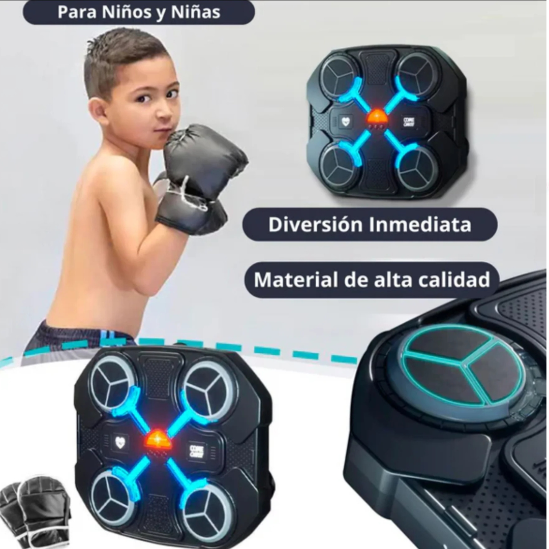 Maquina Boxeo con Música (4pads)