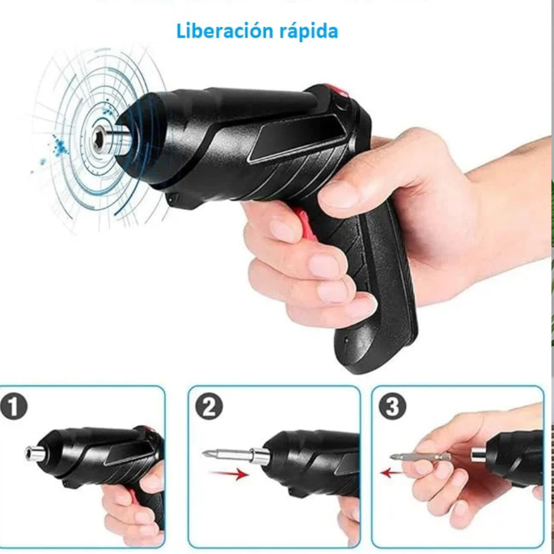 Set 47 pcs Destornillador Eléctrico