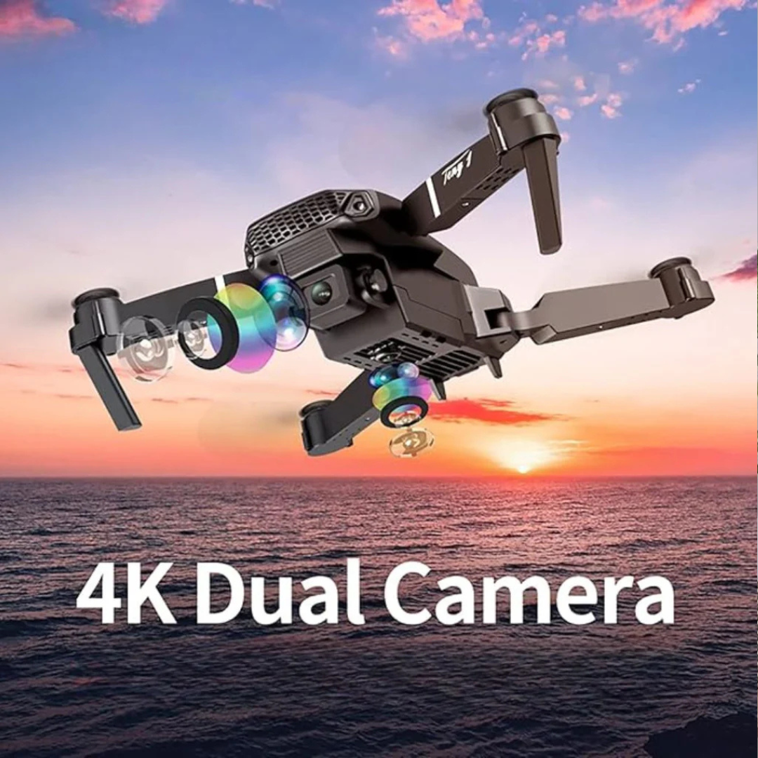 Dron Doble Camara 4k