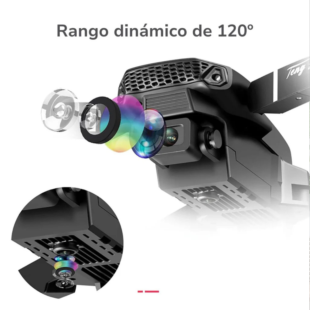 Dron Doble Camara 4k